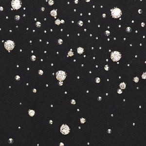 Custom Women Rhinestone Sweatshirt Luxury <b>Crystal</b> Studded Pullover Casual Fashion Crewneck Long Sleeve <b>Top</b> - Product Image 5