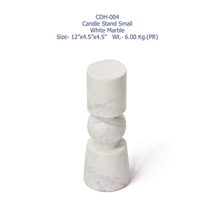 Elegance Black Marble <b>Candle</b> Holder Handcrafted Luxury Festive Decor Premium Quality Export Collection at <b>Bulk</b> Wholesale Price - Product Image 4