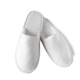 Zapatilla de spa desechable ecológica de alta calidad MOQ bajo zapatillas de hotel de yute al por mayor para uso de toalla de spa de viaje - Product Image 2