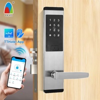 Cerradura Inteligente para Puerta de Hotel sin Llave, TTLock App, WiFi, Tarjeta IC, Contraseña, Anti-Robo, Impermeable, Acero Inoxidable, Fácil Instalación