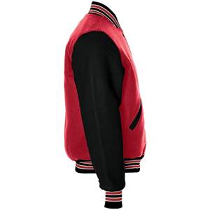 Chaqueta de Cuero y Lana Premium para Hombre, Diseño Letterman de Alta Calidad Estilo Universitario para Invierno - Product Image 5