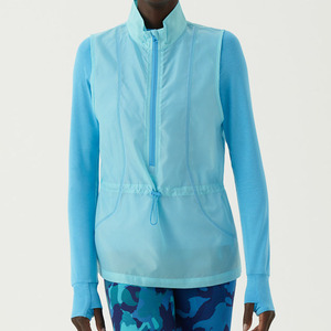 Chaqueta Deportiva de Manga Larga para Mujer, Impermeable, Transpirable, con Orificios para los Pulgares, Cierre Completo, para Tenis, Jogging y Entrenamiento - Product Image 6
