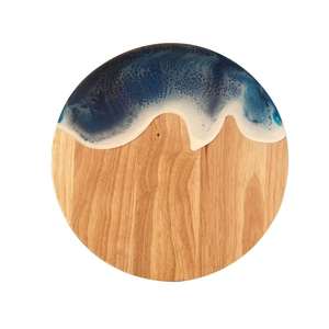 Elegante Tabla de Cortar de Bambú |   Tabla de Cortar de Diseño Moderno para Preparación de Alimentos y Servicio a la Mesa - Product Image 1