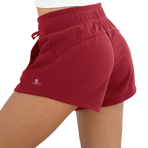 Women's Shorts Cotton Casual Summer High Waist Sports Breathable <b>Elastic</b> Adjustable <b>Waistband</b> Streetwear Hot Arrival Online 2026 - Product Image 3