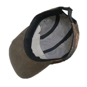 Casquette de chasse camouflage personnalisée avec logo, snapback pour homme, 6 panneaux, maille ajustable, gorra, broderie 3D, casquette trucker de chasse pour homme - Product Image 4