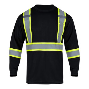 Ropa de Seguridad Reflectante S-5XL con Mangas, Chaleco de Seguridad de Alta Visibilidad para Construcción, Personalizable, ANSI Clase 1, Impermeable - Product Image 1