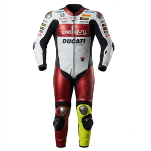 Traje de Carreras Andrea Iannone MotoCP Premium de Una Pieza Completo para Pista con Protectores Deslizantes OEM CE - Product Image 1