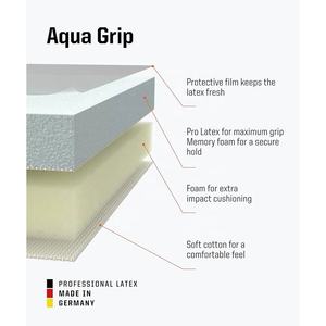 Gants de gardien de but super doux avec paume en latex Giga et dos en caoutchouc injecté, protection du pouce en caoutchouc avec languette en T - Product Image 5