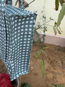 Bolso Tote de Algodón Acolchado de Inspiración Vintage para Mujer, Diseño Floral Grande, Cierre Abierto para Uso Diario, Trabajo, Compras, Viajes - Product Image 4