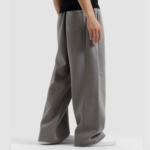 Pantalon décontracté taille haute de couleur unie pour femme – Meilleure vente – Streetwear féminin – Coupe ajustée – Pantalon baggy pour femme - Product Image 4