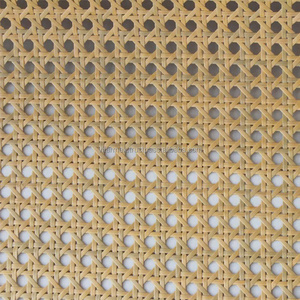 VITARMEX Customized Woven Mat Samples Various Colors Patterns Polypropylene Synthetic Rattan Home Decor Furniture Webbing - Product Image 4