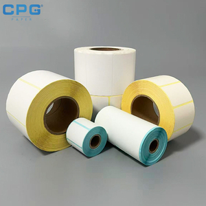 สติกเกอร์ม้วนแบบใช้ความร้อน 30x40 มม. กระดาษฉลากบาร์โค้ดราคาประหยัดสำหรับใบสั่งซื้อของร้านขายยา - Product Image 1