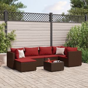 Conjunto de Muebles de Patio Marrones, Elegantes Muebles de Exterior para Patio - Product Image 1
