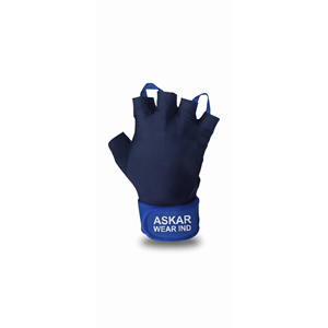 Unisex Half-Finger Fitness Gloves Breathable Non-Slip <b>Weight</b> Lifting Gym <b>Training</b> Blue - Product Image 2