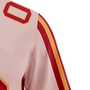 Maillots de football américain OEM imprimés, tissu respirant haute performance, options d'impression brodée, manches courtes, grandes tailles - Product Image 3
