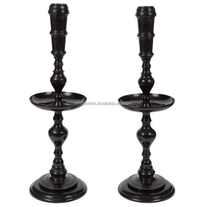 Fil de fer noir chauffe-plat bougie support anneau Base métal haute stabilité pour la décoration de la maison pour les restaurants et les tables - Product Image 5