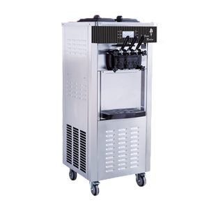 Nouvelle machine à crème glacée molle commerciale avec pompe pour les glissoires à crème glacée et les cafés, vente en gros, adaptée aux restaurants - Product Image 1