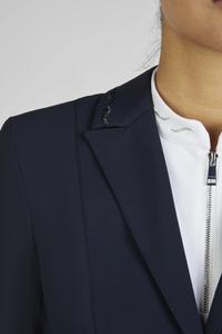 Veste d'équitation pour femmes à logo personnalisé, en coton et élasthanne, tissu durable pour les concours, vente chaude - Product Image 2