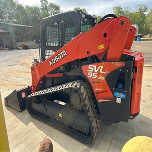 รถตักล้อยาง Kubota SVL95-2 รถตักขนาดเล็ก ราคาถูก สภาพดีเยี่ยม เกียร์ มอเตอร์ เครื่องยนต์ แบริ่ง ปั๊ม PLC - Product Image 1