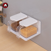 Étagère murale magnétique pour bocaux, design large et profond, rangement pour bouteilles, organisateur de cuisine