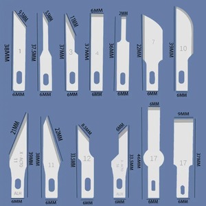 100 Piezas de Cuchillas Metálicas Antideslizantes para Grabado Manual, Cuchillos para Manualidades, Reparación de PCB de Teléfonos Móviles, Accesorios de Herramientas Manuales - Product Image 5