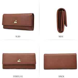 Cartera Negra de Cuero PU de Moda de Lujo Hecha a Mano para Hombre, Cartera Delgada - Product Image 3