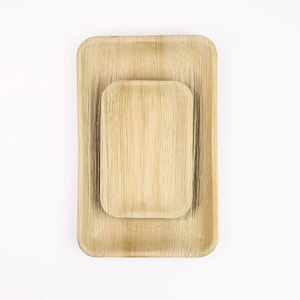 High Quality Areca Palm Leaf <b>Plates</b> with Compostable <b>Disposable</b> Dinnerware <b>Plates</b> for Retail Shops and Wholesale Supply Use - Product Image 2