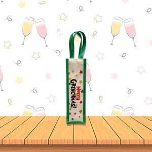 Sac à bouteille imprimé de haute qualité avec support sécurisé pour bouteille, poignées robustes et construction réutilisable pour événement promotionnel - Product Image 5