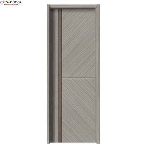 Puerta de Madera MDF para Baño, Estilo Atemporal, Acabado Moderno, Resistente al Agua, Anti-Rayones, Anti-Termitas, Apertura Lateral, Insonorizada - Product Image 1