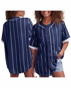 Customization Service Design Woman's <b>Baseball</b> Jersey Wholesale Teamwear Sport Breathable 100% Polyester Mesh Tie-Dyed Front - Product Image 1