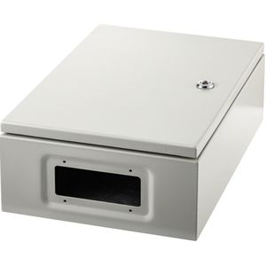 Scatola Elettrica in Acciaio al Carbonio IP66 Impermeabile 16x12x6 Pollici con Coperchio a Cerniera per Uso Esterno - Product Image 4