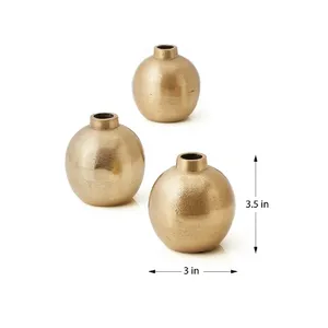 Florero Metálico de Alta Demanda para Redes Internacionales de Distribución Mayorista en Todo el Mundo, Florero Metálico Decorativo Nórdico para Escritorio - Product Image 1