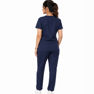 Tenue Médicale Personnalisée Unisexe – Blouse et Pantalon d'Infirmière/Médecin pour Hôpital et Clinique – Vêtements de Travail pour Soignants – Fournisseur en Gros - Product Image 2