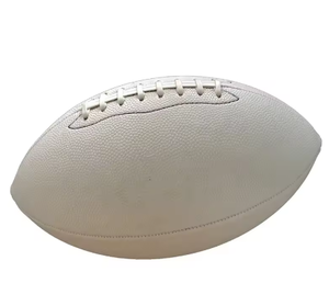 Ballon de football américain professionnel personnalisé avec logo, taille 9, pour entraînement en extérieur - Product Image 3