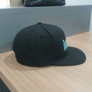 Casquettes de golf personnalisées OEM à 6 panneaux, broderie 3D, visière plate structurée, ODM, faible MOQ, usine de casquettes - Product Image 4