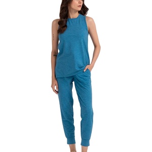 Nouvel arrivage Débardeur de yoga à la mode pour femmes de bonne qualité Chemise sans manches à séchage rapide Débardeur d'entraînement et de fitness - Product Image 6