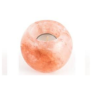 หิมาลายันธรรมชาติสีชมพูกลั่นเกลือชาแข็งเชิงเทียนโคมไฟเกลือ - Product Image 2