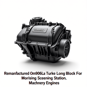 Bloc moteur turbo Om906la remanufacturé pour station de concassage et de criblage mobile - Product Image 1