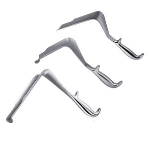 Rétracteur pelvien St. Marks à prix compétitif, 3 pièces, manuel, réutilisable, en acier inoxydable allemand, pour chirurgie ORL et neurochirurgie - Product Image 3