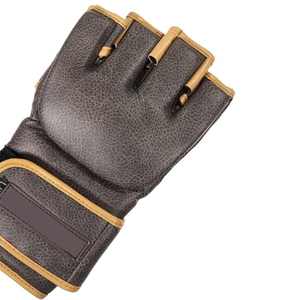 Guantes de MMA ZAHRI SPORTS de Calidad Premium, Medios Dedos, Cierre de Velcro, Color y Logotipo Personalizables, para Entrenamiento Físico, Kickboxing, Adultos - Product Image 5