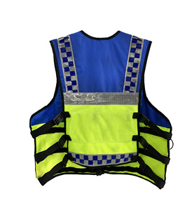 Hi Vis reflective safety clothing Vest High Quality Polyester Reflective Straps Safety Vest Soft and Outdoor Usage Wholesale - Product Image 5