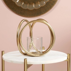 Elegante Portavelas de Metal Resistente con Acabado Liso, Ideal para Centros de Mesa y Decoración del Hogar - Product Image 4