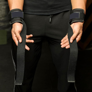 Bandes de maintien et de soutien pour poignets en coton doux et néoprène, durables et antidérapantes, pour la musculation, unisexe - Product Image 2