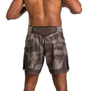 Pantalones Cortos de Boxeo MMA de Alta Calidad ODM, Ropa Deportiva de Marca Personalizada, Fabricados en Fábrica con el Último Diseño y Bajo MOQ, Precio con Descuento - Product Image 4