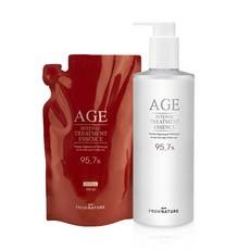 Trattamento Intensivo Anti-Età Fromnature, Essenza Liquida 340ml, Trattamento Viso Anti-Invecchiamento con Sconto sul Prodotto Principale e Ricarica - Product Image 1