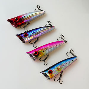 Leurres <span class=keywords><strong>de</strong></span> <span class=keywords><strong>pêche</strong></span> artificiels ABS pour eau douce et eau salée, 80mm 90mm 100mm, leurres <span class=keywords><strong>de</strong></span> surface Popper pour <span class=keywords><strong>la</strong></span> <span class=keywords><strong>pêche</strong></span> à <span class=keywords><strong>la</strong></span> perche et <span class=keywords><strong>au</strong></span> brochet - Product Image 1