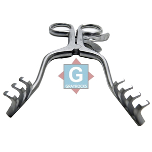 Rétracteurs chirurgicaux et vétérinaires à bord arrondi en acier inoxydable avec logo personnalisé par Gray Rocks - Product Image 4