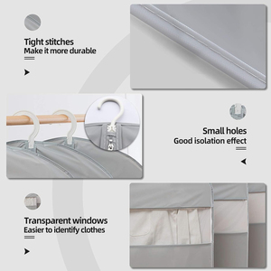 Long Size <b>Wedding</b> Dress Garment Bag with Dustproof and Moisture Resistant Features - Product Image 3