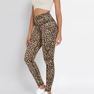 Nuevos Leggings de Yoga Sólidos para Mujer al por Mayor - Transpirables, Elásticos en Cuatro Direcciones, Ecológicos, de Alta Calidad, con Cintura Elástica, para Uso Casual - Product Image 6