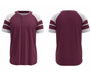 เสื้อเบสบอลโพลีเอสเตอร์พรีเมียมสำหรับงานซับลิเมชั่น – เสื้อซับลิเมชั่นน้ำหนักเบาพร้อมโลโก้และหมายเลขแบบกำหนดเอง |   โพลีเอสเตอร์ที่ระบายอากาศได้ดี - Product Image 1